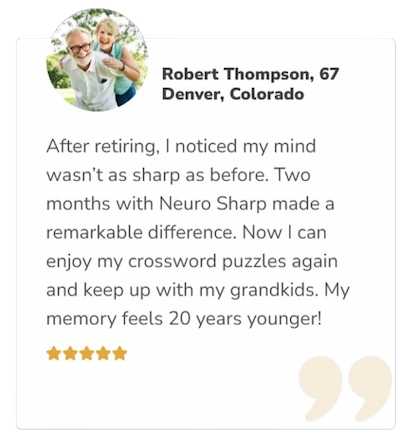 Neuro Sharp Customer Reviews