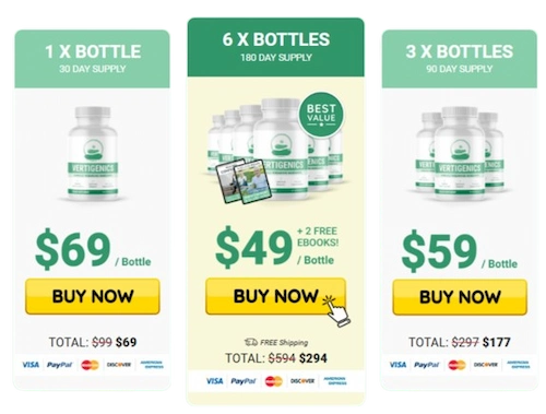 Vertigenics Price