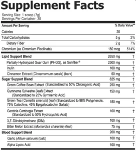 Metalean-Complete-Supplement-facts